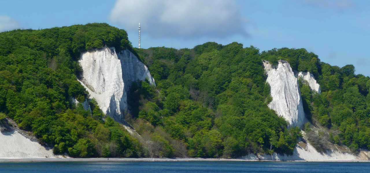 Kreidelfelsen auf Rügen